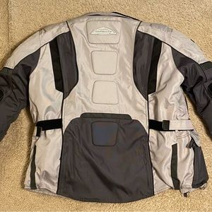 Tourmaster motorcycle pants and jacket